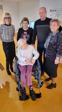 OBISK PRI GA. ALBINI KLEMENČIČ